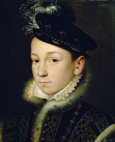 Karl IX. (1550-74) von François Clouet